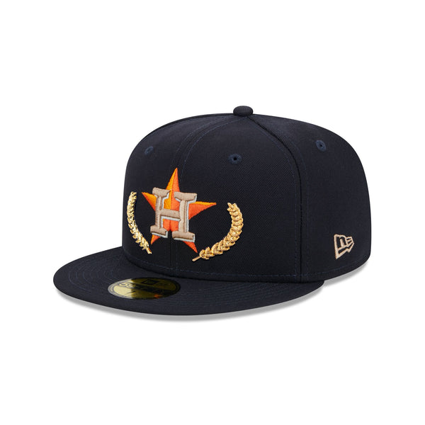 Houston Astros Gold Leaf 59FIFTY Fitted