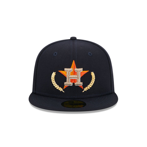 Houston Astros Gold Leaf 59FIFTY Fitted