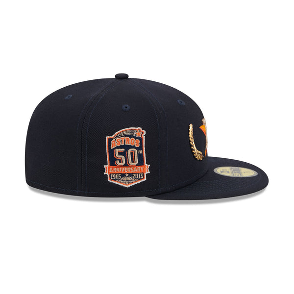 Houston Astros Gold Leaf 59FIFTY Fitted