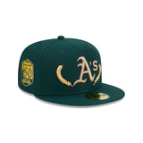 Oakland Athletics Gold Leaf 59FIFTY Fitted New Era