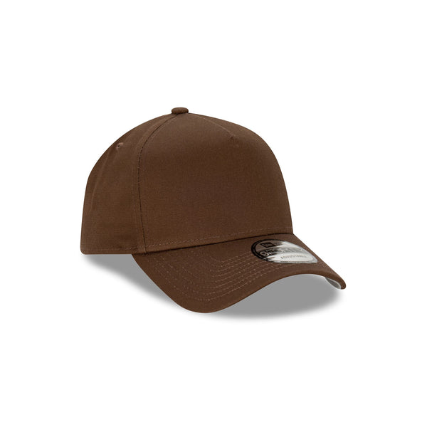 New Era Essentials Blank Walnut 9FORTY A-Frame Snapback