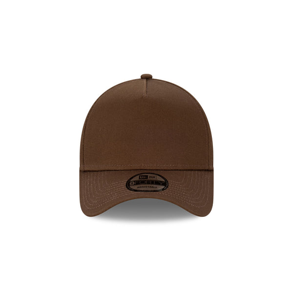 New Era Essentials Blank Walnut 9FORTY A-Frame Snapback