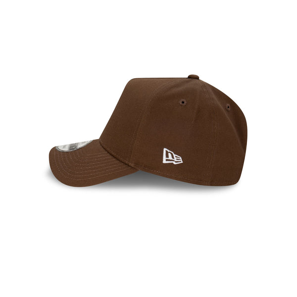 New Era Essentials Blank Walnut 9FORTY A-Frame Snapback