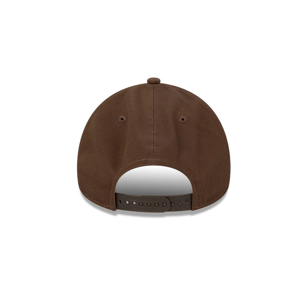 New Era Essentials Blank Walnut 9FORTY A-Frame Snapback