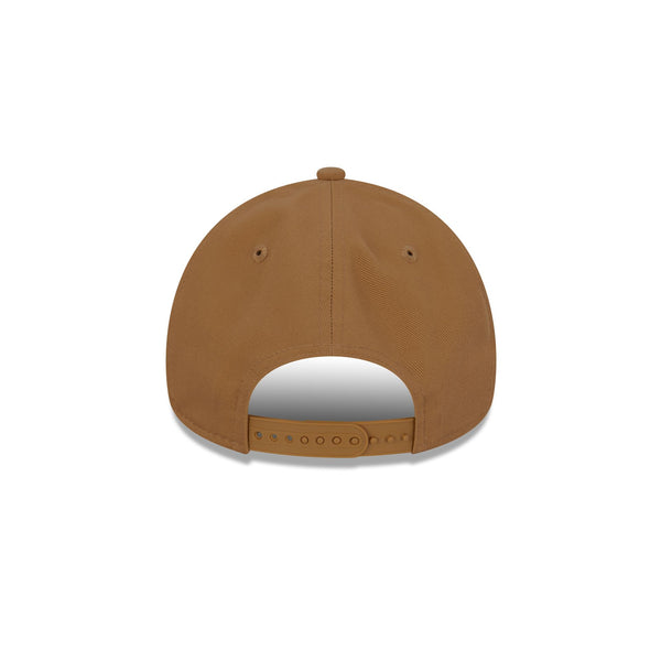 New Era Essentials Blank Wheat 9FORTY A-Frame Snapback