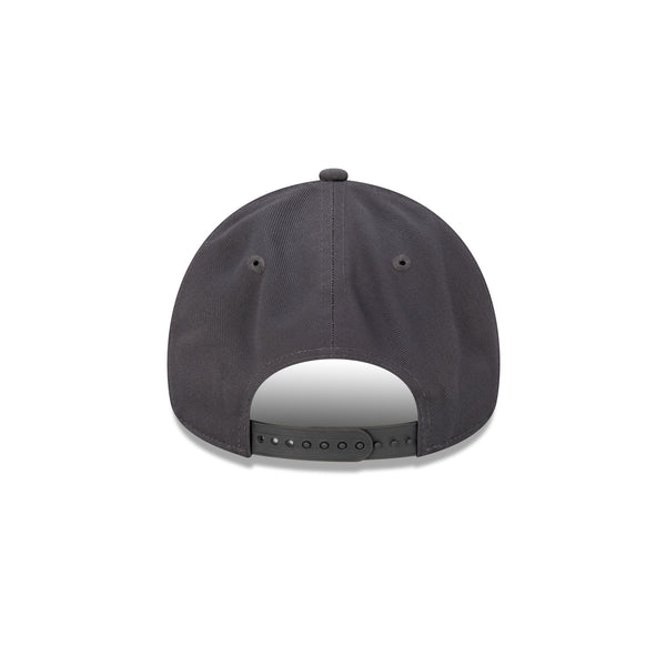 New Era Essentials Blank Graphite 9FORTY A-Frame Snapback