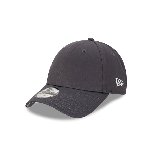 New Era Essentials Blank Graphite 9FORTY Cloth Strap New Era