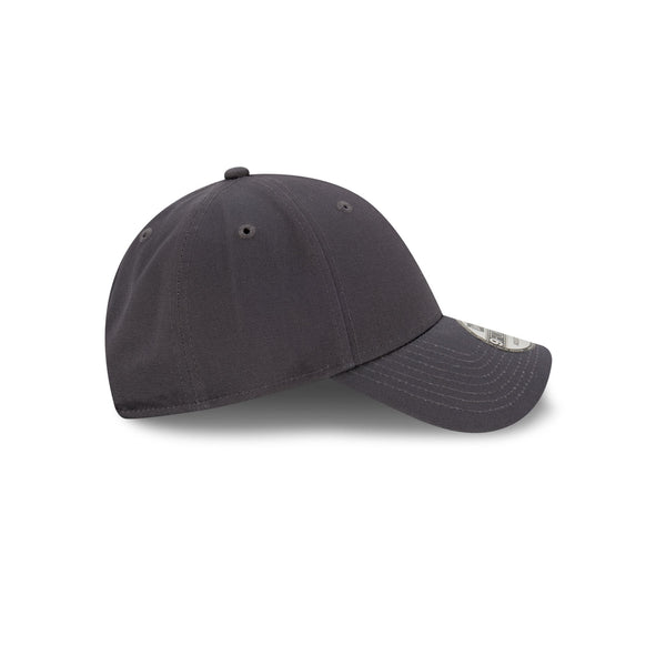 New Era Essentials Blank Graphite 9FORTY Cloth Strap