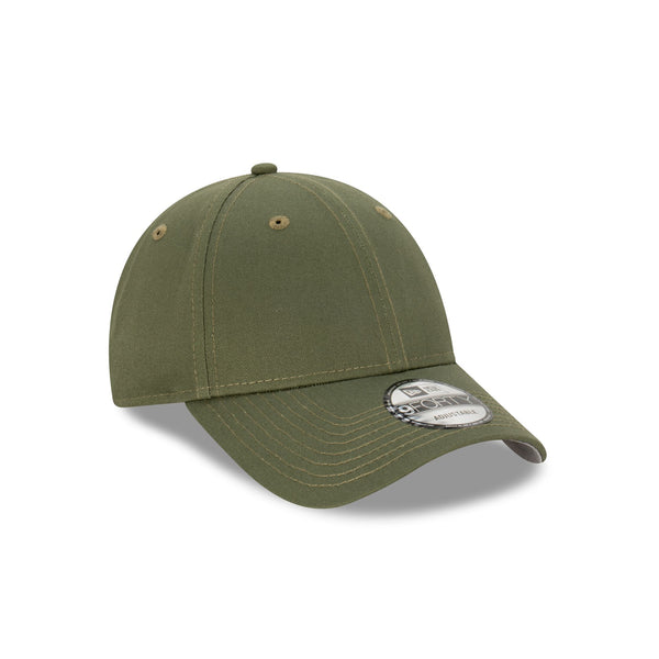 New Era Essentials Blank Olive 9FORTY Cloth Strap