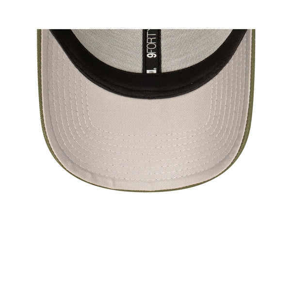 New Era Essentials Blank Olive 9FORTY Cloth Strap