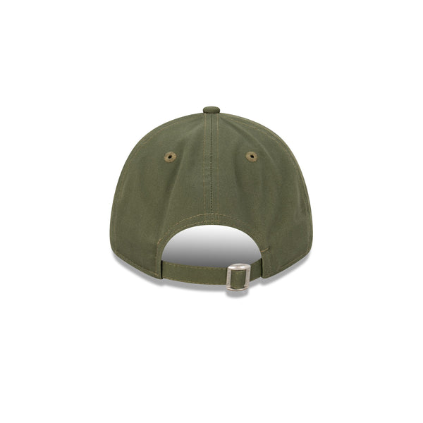 New Era Essentials Blank Olive 9FORTY Cloth Strap