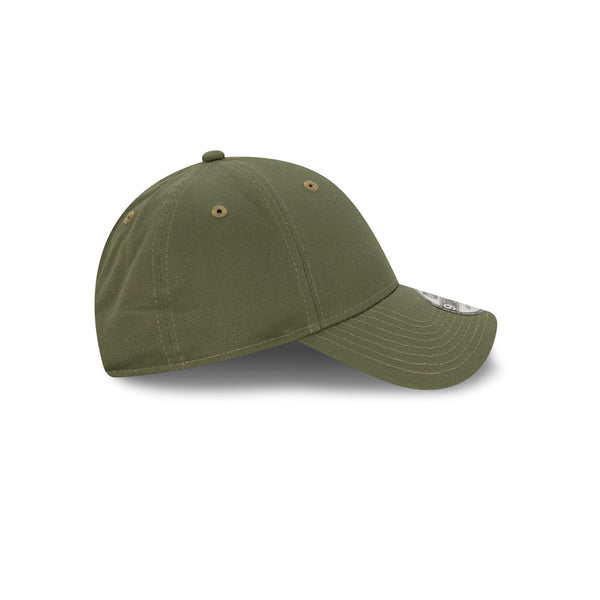 New Era Essentials Blank Olive 9FORTY Cloth Strap