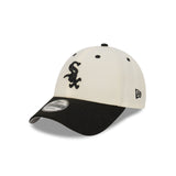 Chicago White Sox Chrome White 9FORTY Snapback New Era