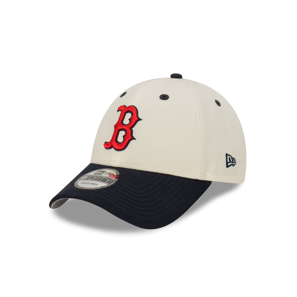 Boston Red Sox Chrome White 9FORTY Snapback New Era