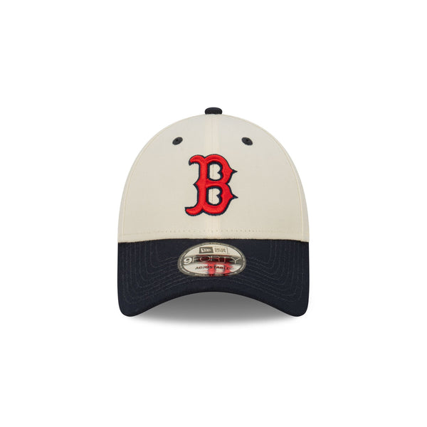 Boston Red Sox Chrome White 9FORTY Snapback