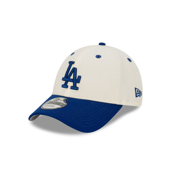 Los Angeles Dodgers Chrome White 9FORTY Snapback New Era