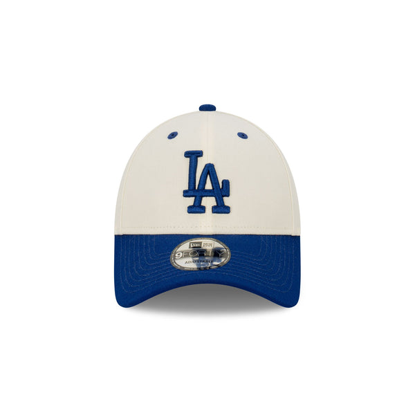 Los Angeles Dodgers Chrome White 9FORTY Snapback