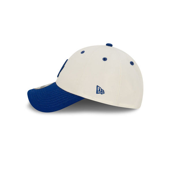 Los Angeles Dodgers Chrome White 9FORTY Snapback