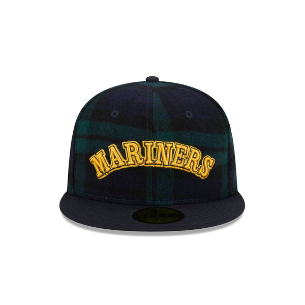 Seattle Mariners Plaid 59FIFTY Fitted