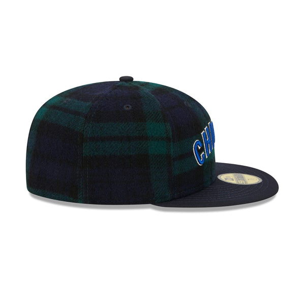 Chicago Cubs Plaid 59FIFTY Fitted