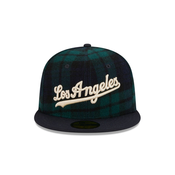 Los Angeles Dodgers Plaid 59FIFTY Fitted