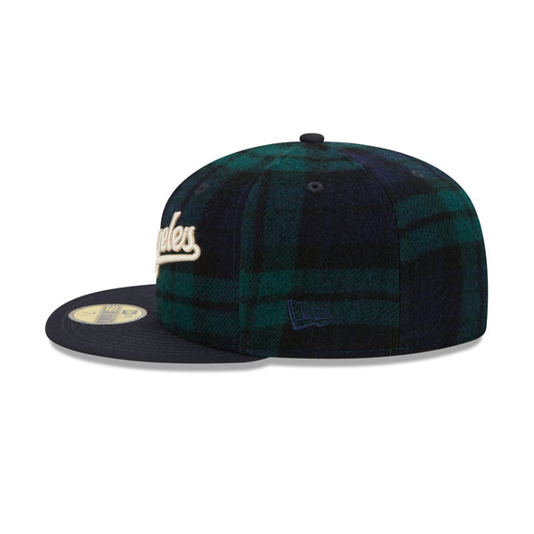 Los Angeles Dodgers Plaid 59FIFTY Fitted