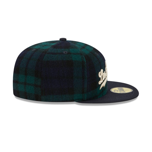 Los Angeles Dodgers Plaid 59FIFTY Fitted