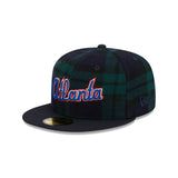 Atlanta Braves Plaid 59FIFTY Fitted New Era