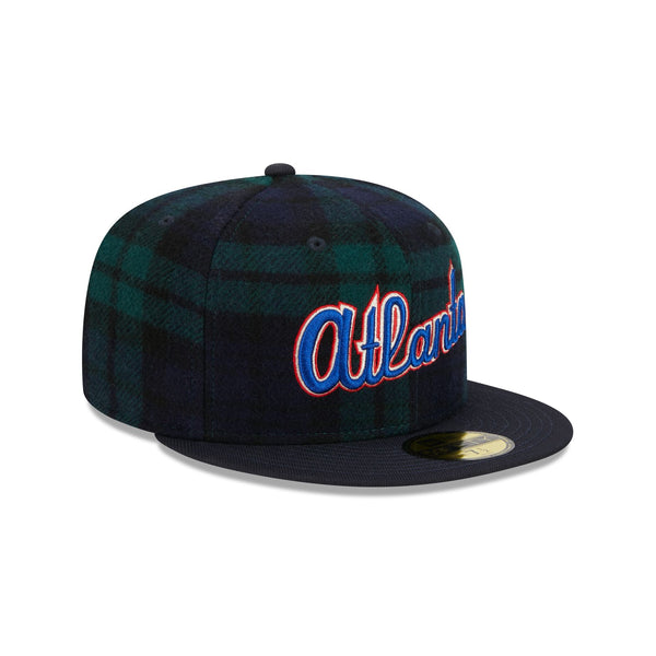 Atlanta Braves Plaid 59FIFTY Fitted