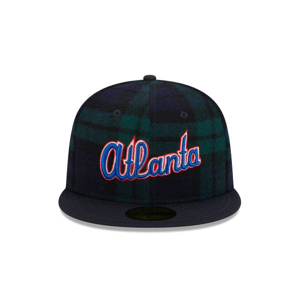 Atlanta Braves Plaid 59FIFTY Fitted