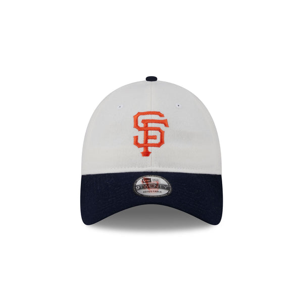 San Francisco Giants Plaid 9TWENTY Leather Strap