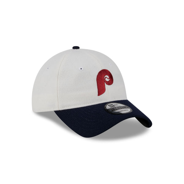 Philadelphia Phillies Plaid 9TWENTY Leather Strap
