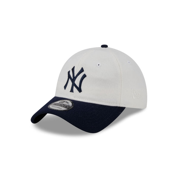 New York Yankees Plaid 9TWENTY Leather Strap New Era