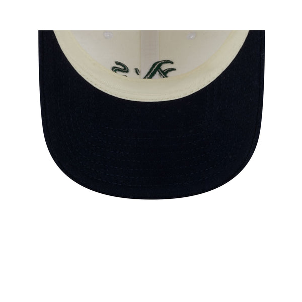 Oakland Athletics Plaid 9TWENTY Leather Strap