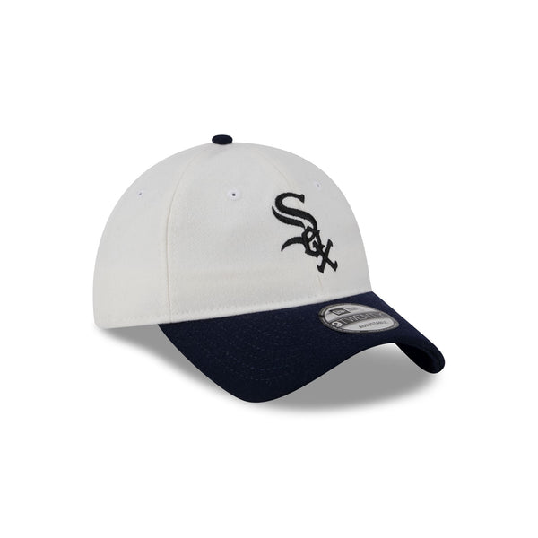 Chicago White Sox Plaid 9TWENTY Leather Strap