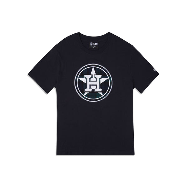 Houston Astros Plaid T-Shirt New Era
