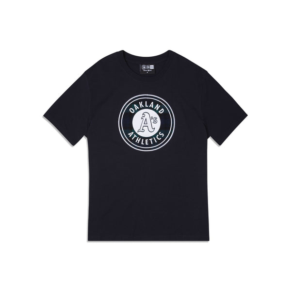Oakland Athletics Plaid T-Shirt New Era