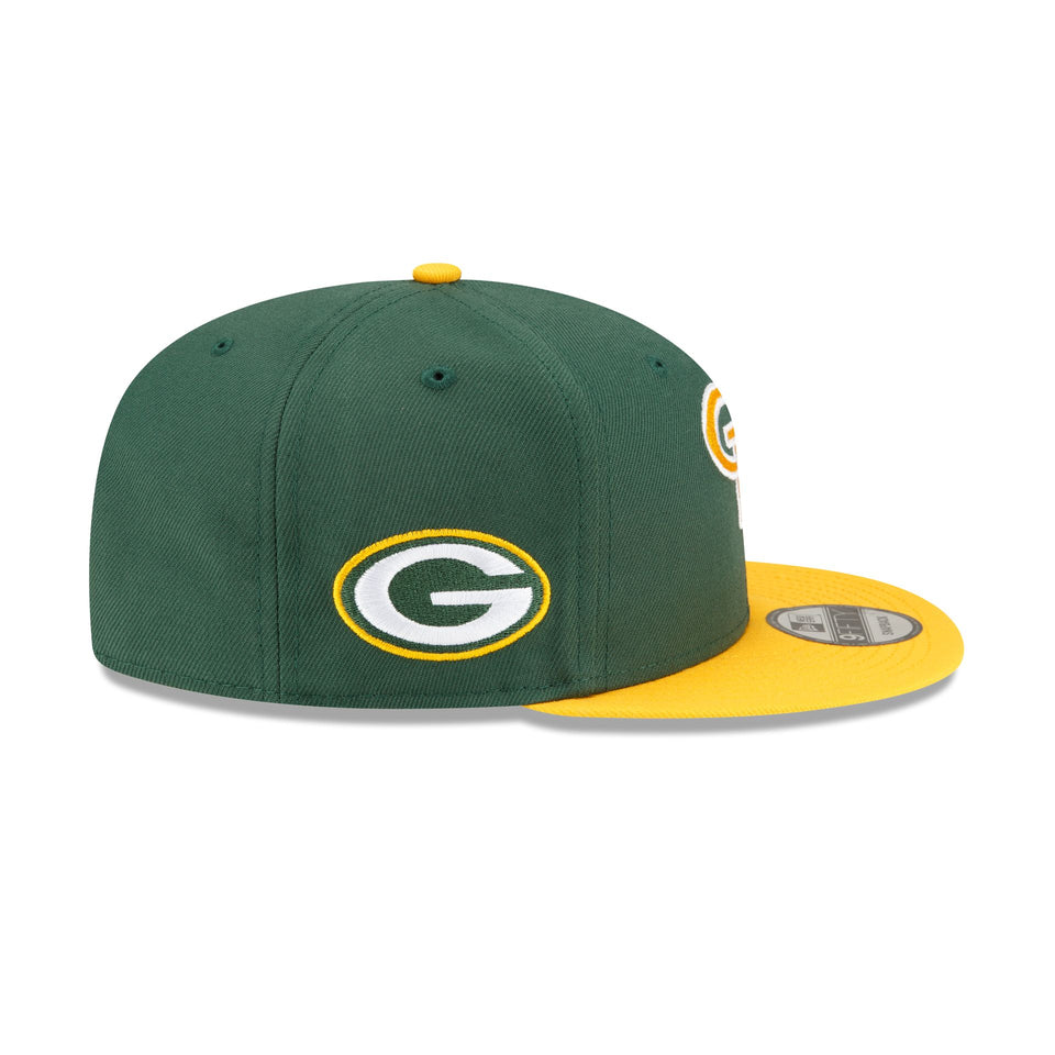 New Era Green Bay Packers Super Bowl XXXI Black Corduroy Edition 9Forty A Frame Snapback Cap