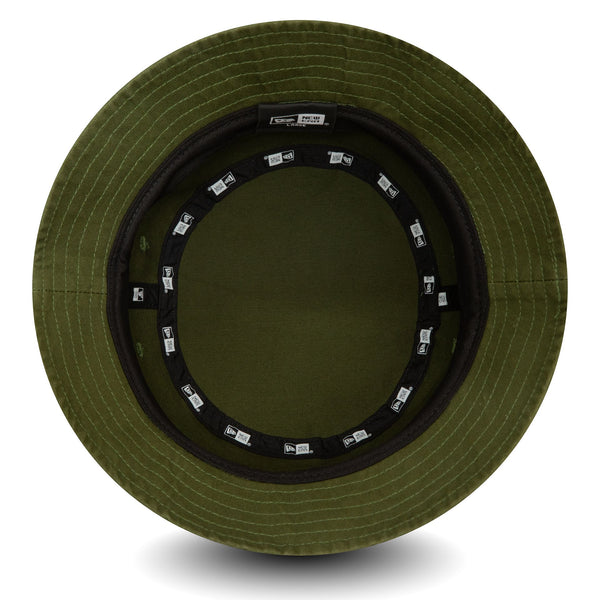 New Era Essentials Blank Olive Bucket