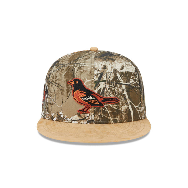 Baltimore Orioles Real Tree 59FIFTY Fitted