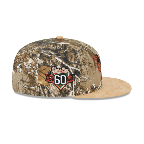Baltimore Orioles Real Tree 59FIFTY Fitted