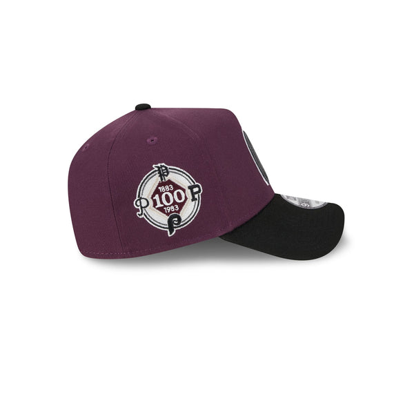 Philadelphia Phillies Two-Tone Plum 9FORTY A-Frame Snapback