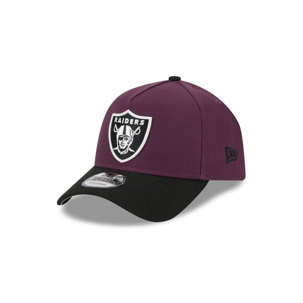 Las Vegas Raiders Two-Tone Plum 9FORTY A-Frame Snapback