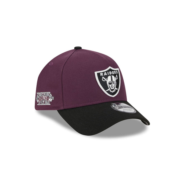 Las Vegas Raiders Two-Tone Plum 9FORTY A-Frame Snapback