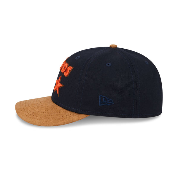 Houston Astros Suede Visor Low Profile 59FIFTY Fitted