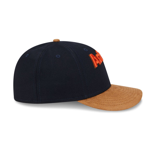 Houston Astros Suede Visor Low Profile 59FIFTY Fitted