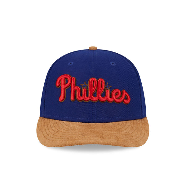 Philadelphia Phillies Suede Visor Low Profile 59FIFTY Fitted