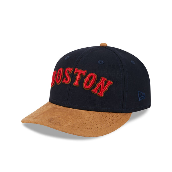 Boston Red Sox Suede Visor Low Profile 59FIFTY Fitted