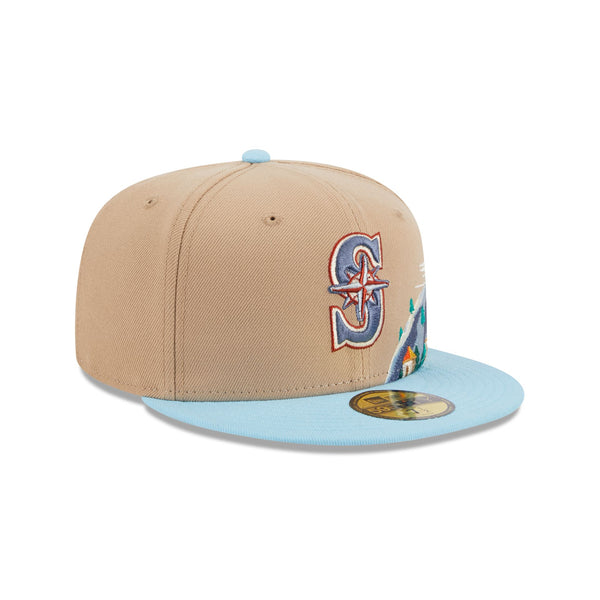 Seattle Mariners Snowcapped 59FIFTY Fitted