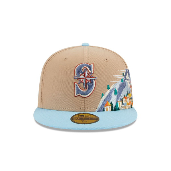 Seattle Mariners Snowcapped 59FIFTY Fitted